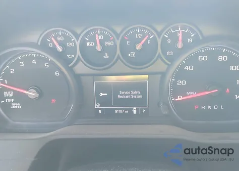 2020 Chevrolet Silverado 1500 2Wd Double Cab Standard Bed Custom from USA, damaged, VIN 1GCRWBEK1LZ356193